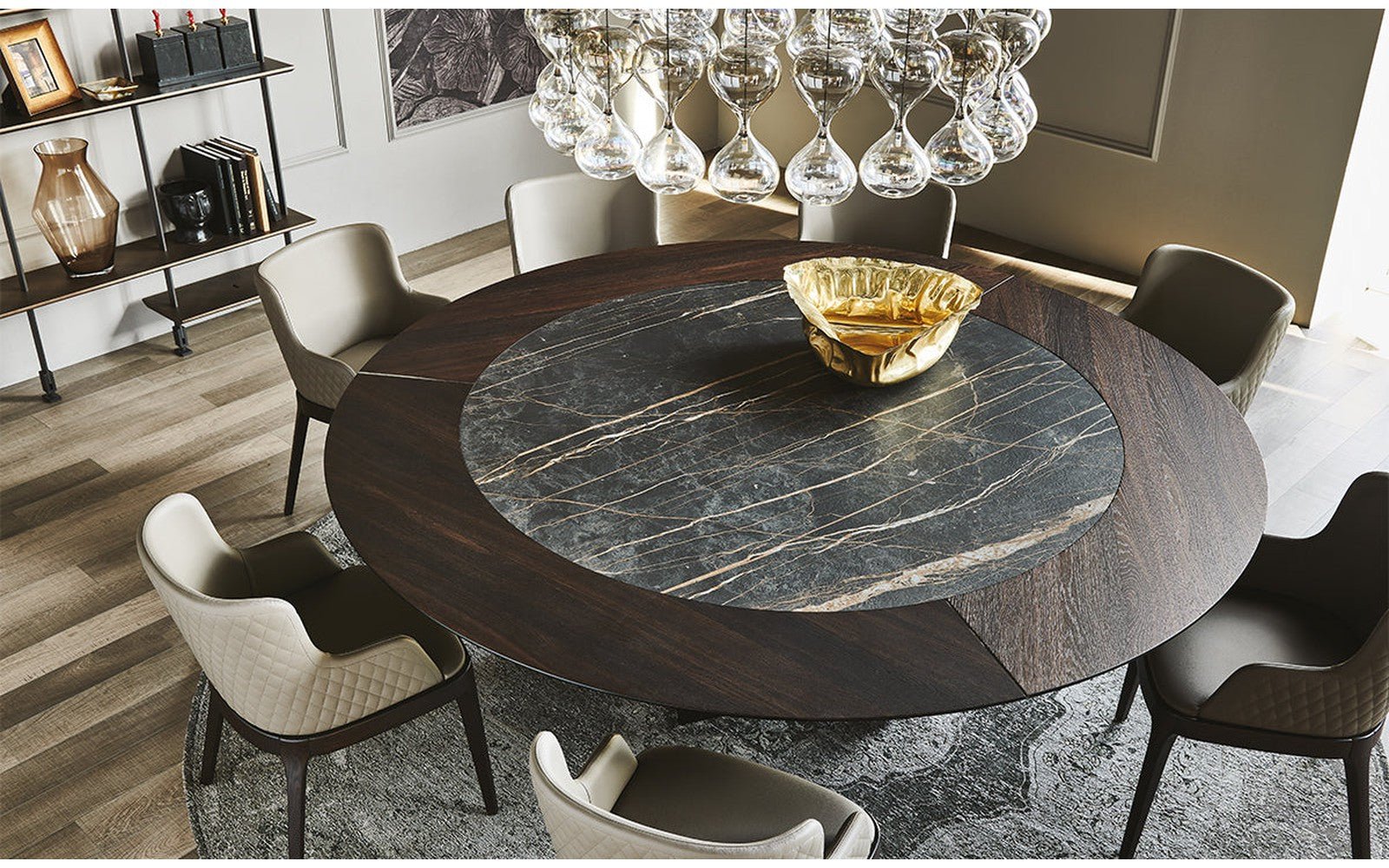 Skorpio Ker-Wood Round Table