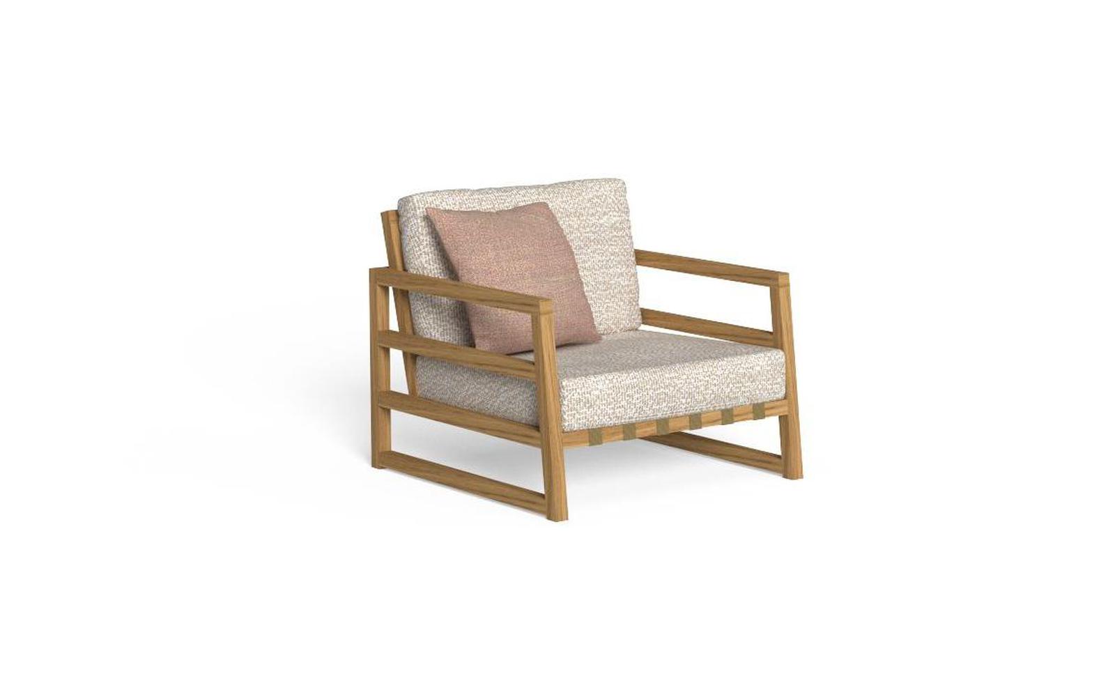 Alabama Wood Living Armchair