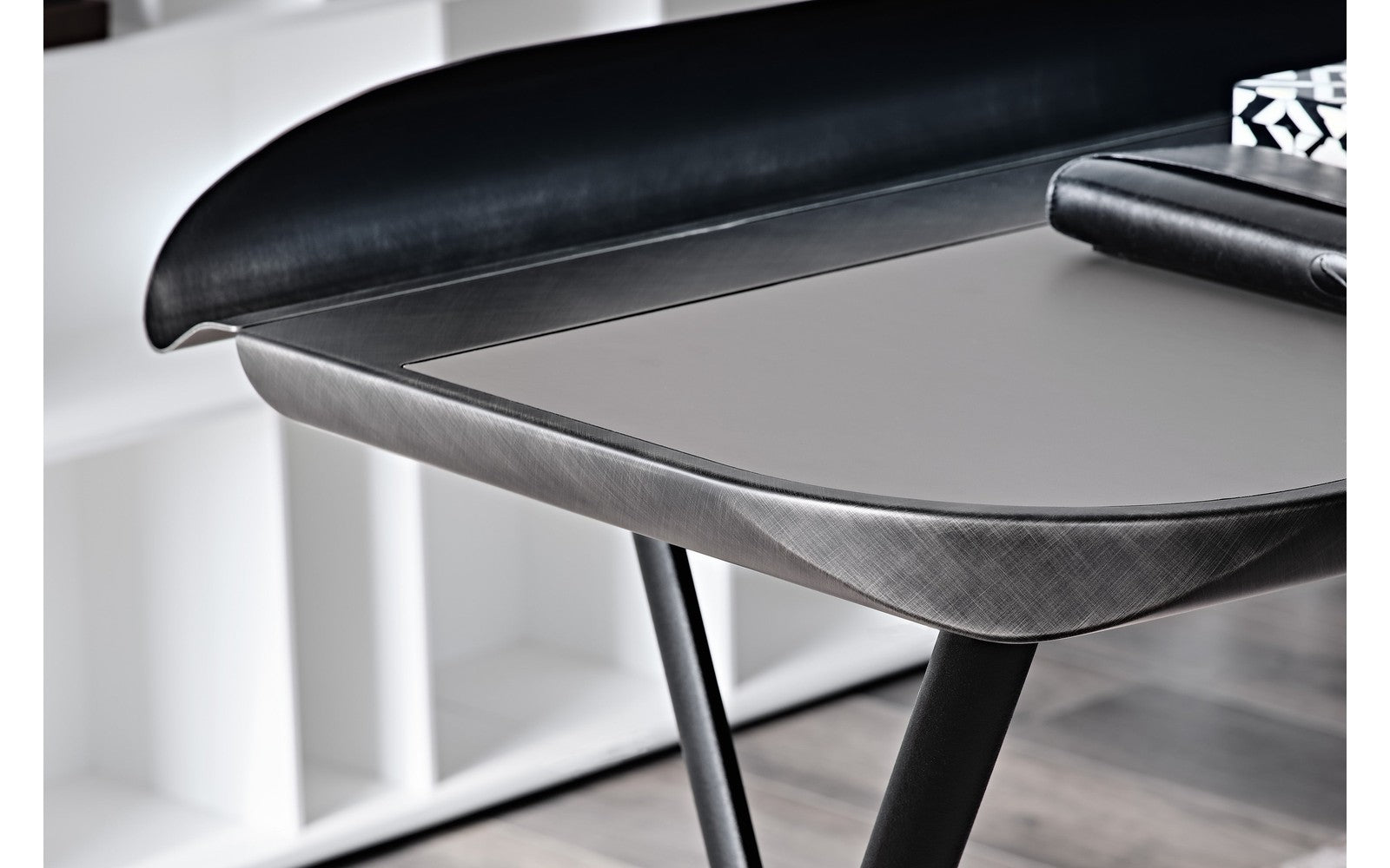 Cocoon Leather Desk